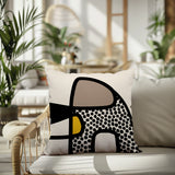 Teo Floral Reversible Indoor/Outdoor Square Pillow