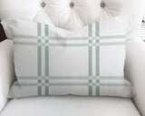 Thea Plaid Reversible Indoor/Outdoor Rectangular Pillow