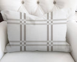 Thea Plaid Reversible Indoor/Outdoor Rectangular Pillow