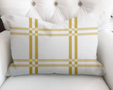 Thea Plaid Reversible Indoor/Outdoor Rectangular Pillow