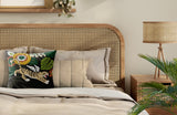 Thiago Microsuede Lumbar Throw Pillow