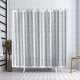 Thora Dots Mid-Century Shower Curtain