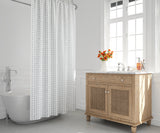 Thora Dots Mid-Century Shower Curtain