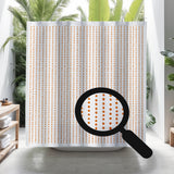Thora Dots Mid-Century Shower Curtain