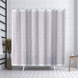 Thora Dots Mid-Century Shower Curtain