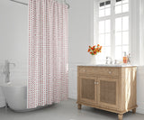 Thora Dots Mid-Century Shower Curtain