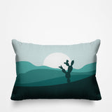 Thorny Nature Reversible Indoor/Outdoor Rectangular Pillow