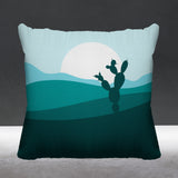 Thorny Nature Reversible Indoor/Outdoor Square Pillow