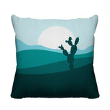 Thorny Nature Reversible Indoor/Outdoor Square Pillow