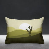 Thorny Nature Reversible Indoor/Outdoor Rectangular Pillow