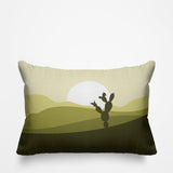 Thorny Nature Reversible Indoor/Outdoor Rectangular Pillow