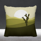 Thorny Nature Reversible Indoor/Outdoor Square Pillow