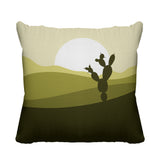 Thorny Nature Reversible Indoor/Outdoor Square Pillow