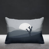 Thorny Nature Reversible Indoor/Outdoor Rectangular Pillow