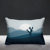 Thorny Nature Reversible Indoor/Outdoor Rectangular Pillow
