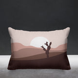Thorny Nature Reversible Indoor/Outdoor Rectangular Pillow