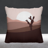 Thorny Nature Reversible Indoor/Outdoor Square Pillow