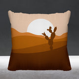 Thorny Nature Reversible Indoor/Outdoor Square Pillow