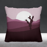 Thorny Nature Reversible Indoor/Outdoor Square Pillow