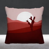 Thorny Nature Reversible Indoor/Outdoor Square Pillow