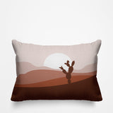 Thorny Nature Reversible Indoor/Outdoor Rectangular Pillow