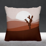Thorny Nature Reversible Indoor/Outdoor Square Pillow