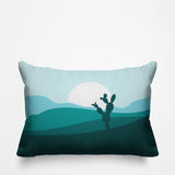 Thorny Nature Reversible Indoor/Outdoor Rectangular Pillow
