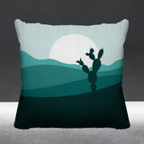 Thorny Nature Reversible Indoor/Outdoor Square Pillow