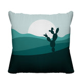 Thorny Nature Reversible Indoor/Outdoor Square Pillow