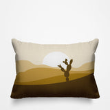 Thorny Nature Reversible Indoor/Outdoor Rectangular Pillow