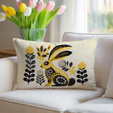 Timi Rabbit Reversible Indoor/Outdoor Lumbar Pillow