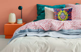 Tino Microsuede Lumbar Throw Pillow
