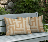 Tiwa 2 Sets Indoor/Outdoor Reversible Rectangular Pillow