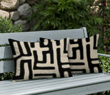 Tiwa 2 Sets Indoor/Outdoor Reversible Rectangular Pillow