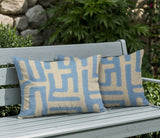 Tiwa 2 Sets Indoor/Outdoor Reversible Rectangular Pillow