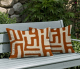 Tiwa 2 Sets Indoor/Outdoor Reversible Rectangular Pillow