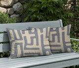 Tiwa 2 Sets Indoor/Outdoor Reversible Rectangular Pillow
