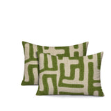 Tiwa 2 Sets Indoor/Outdoor Reversible Rectangular Pillow