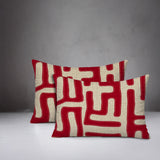 Tiwa 2 Sets Indoor/Outdoor Reversible Rectangular Pillow