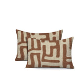 Tiwa 2 Sets Indoor/Outdoor Reversible Rectangular Pillow