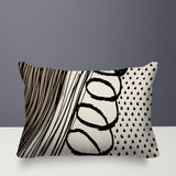 Toba Abstract Reversible Indoor/Outdoor Rectangle Pillow