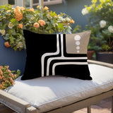 Tobe Minimalist Lumbar Indoor/Outdoor Throw Pillow
