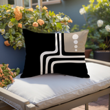 Tobe Abstract Reversible Indoor/Outdoor Rectangular Pillow