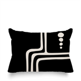 Tobe Abstract Reversible Indoor/Outdoor Rectangular Pillow