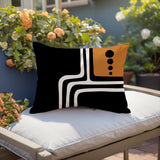 Tobe Minimalist Lumbar Indoor/Outdoor Throw Pillow