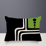 Tobe Abstract Reversible Indoor/Outdoor Rectangular Pillow