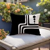 Tobe Minimalist Lumbar Indoor/Outdoor Throw Pillow