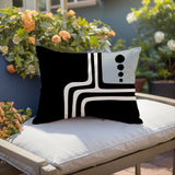 Tobe Minimalist Lumbar Indoor/Outdoor Throw Pillow