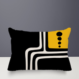 Tobe Abstract Reversible Indoor/Outdoor Rectangular Pillow