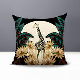 Tobin Giraffe Reversible Indoor/Outdoor Square Pillow